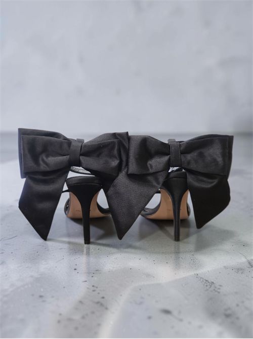 Sandalo fiocco removibile DIVINE FOLLIE | 63/611NERO